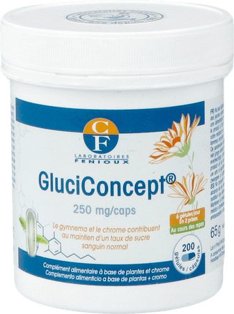 Gluciconcept Capsule 200x250 mg  -  Fenioux