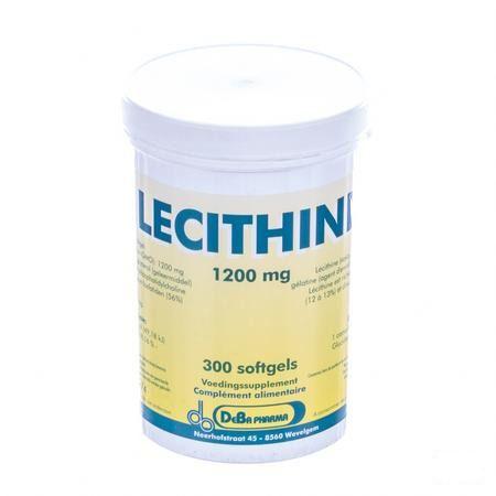 Lecithine Capsule 300x1200 mg  -  Deba Pharma