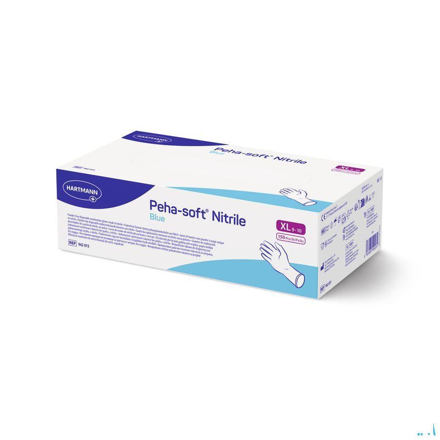 Peha Soft Handschoen Nitrile Blauw Xl 150 9420150