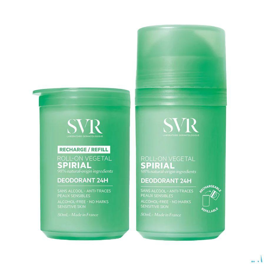 Svr Spirial Lot Roll-On Vegetal 50 ml+Recharg.50 ml