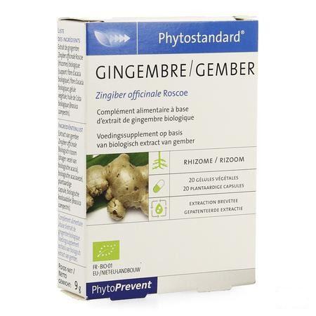 Phytostandard Gingembre Capsule 20  -  Pileje