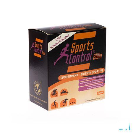 Sportscontrol 2win Tropical Poudre Sachets 6x37,75 gr 