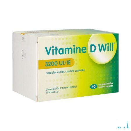 Vitamine D Will 3200Ie Zachte Caps 90