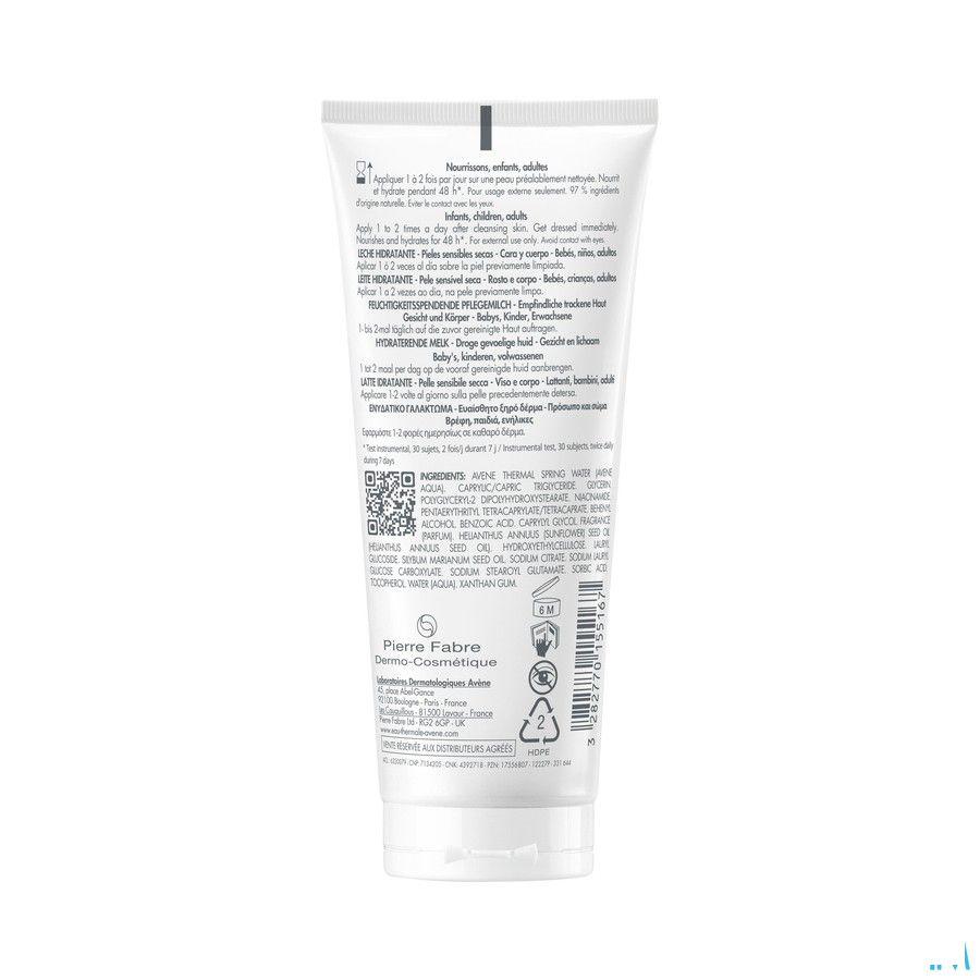 Avene Xeracalm Nutrition Hydraterende Melk 100 ml