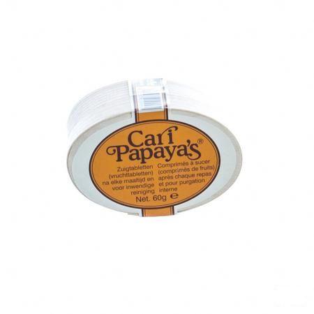 Herba Plus Cari Papaya S Zuigtabl 60  -  Herba Plus