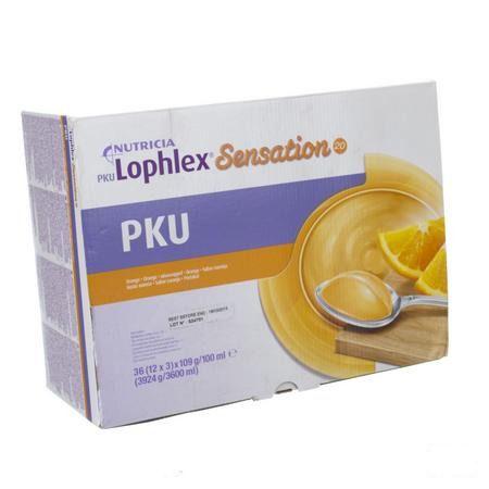Pku Lophlex Sensation 20 Juicy Orange 36x109g  -  Nutricia