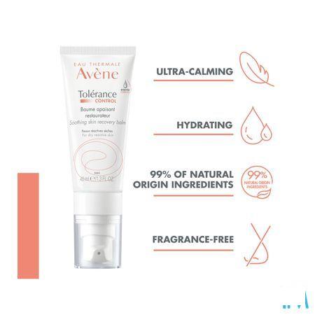 Avene Tolerance Control Baume 40 ml  -  Avene