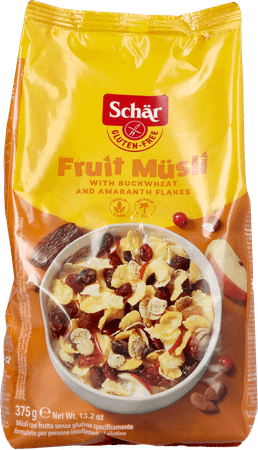 Schar Muesli Fruit 375 gr 3210  -  Revogan