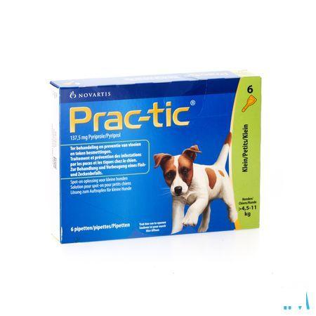 Prac-tic Spot-on Anti vlo-teek Kleine Hond .2x3