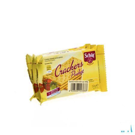 Schar Cracker Pocket Glutenvrij 3x50 gr 6541  -  Revogan