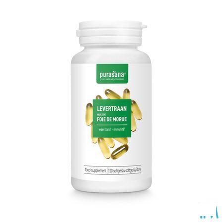 Purasana Huile Foie De Morue Capsule 120