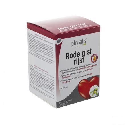 Physalis Rode Gist Rijst Capsule 60  -  Keypharm