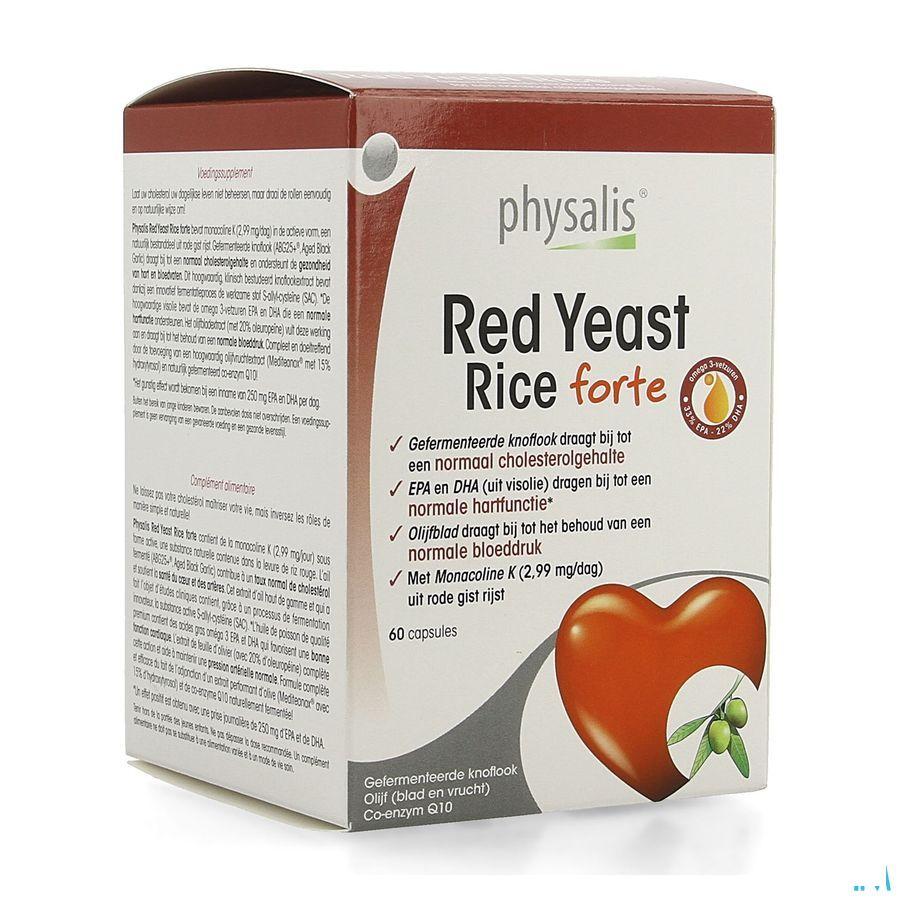 Physalis Red Yeast Rice Forte Caps 60