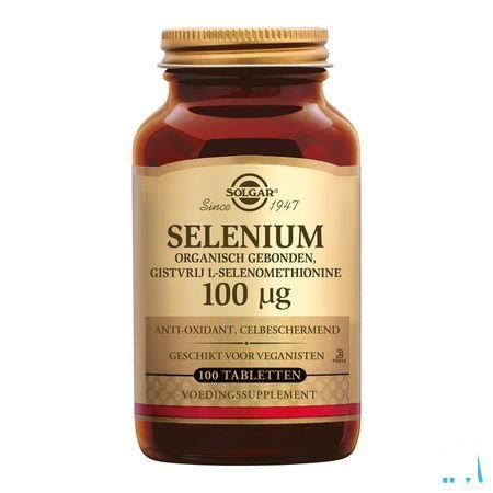 Solgar Selenium Comprimes 100x100 µg  -  Solgar Vitamins