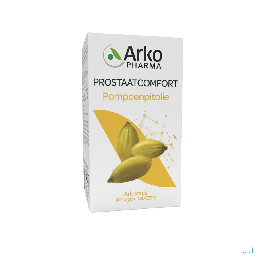 Arkogelules Huile De Pepins De Courge Capsule 180  -  Arkopharma