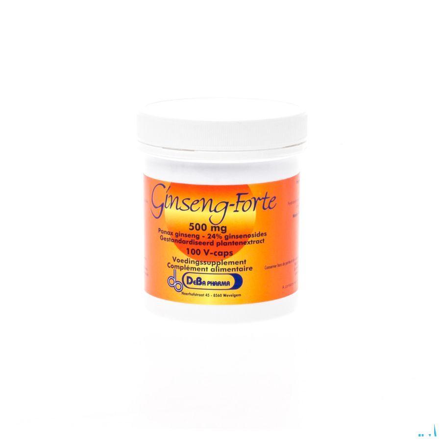 Ginseng Forte Tabletten 100x500 mg  -  Deba Pharma