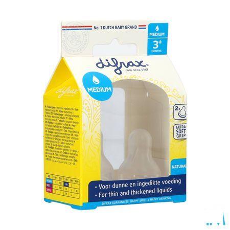Difrax Tetine Natural Medium 672  -  Difrax