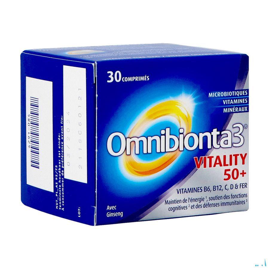 Omnibionta 3 Vitality 50+ Tabl 30