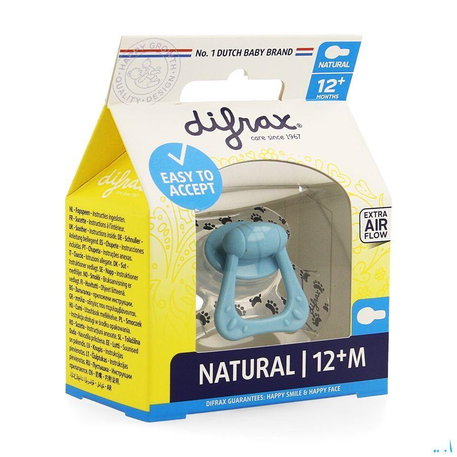 Difrax Fopspeen Natural 12 + M  -  Difrax
