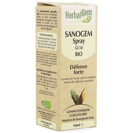 Herbalgem Sanogem Gc18 Sterke Weerstand Bio 10 ml  -  Herbalgem