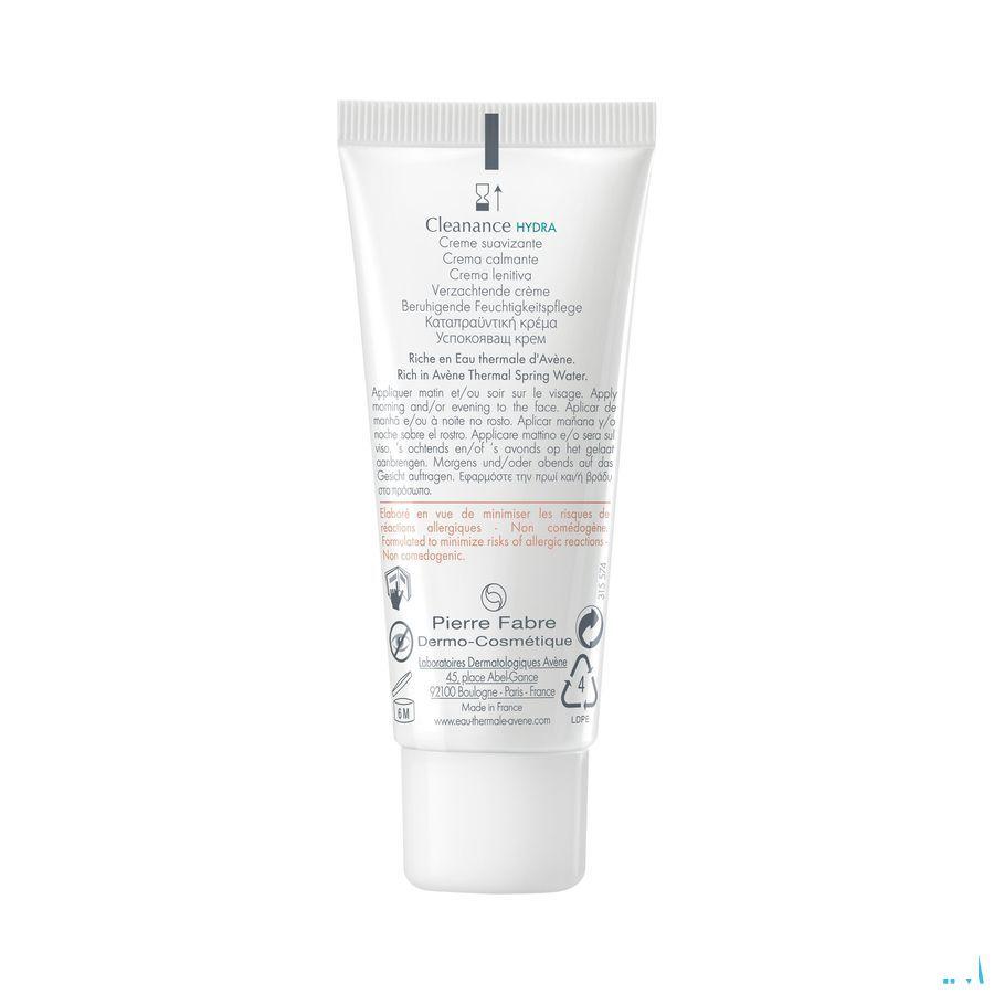 Avene Cleanance Hydra Creme Apaisante 40 ml  -  Avene