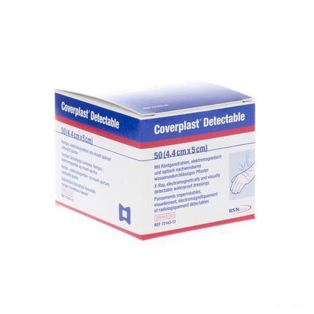 Coverplast DetecComprimese Bout Doigt 44x50mm 50