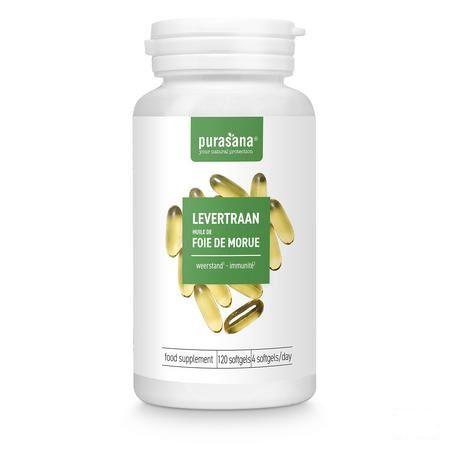 Purasana Huile Foie De Morue Capsule 120