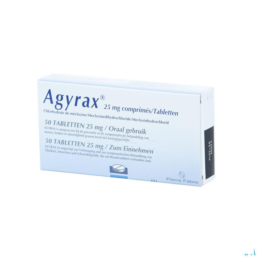Agyrax 25mg Comp 50