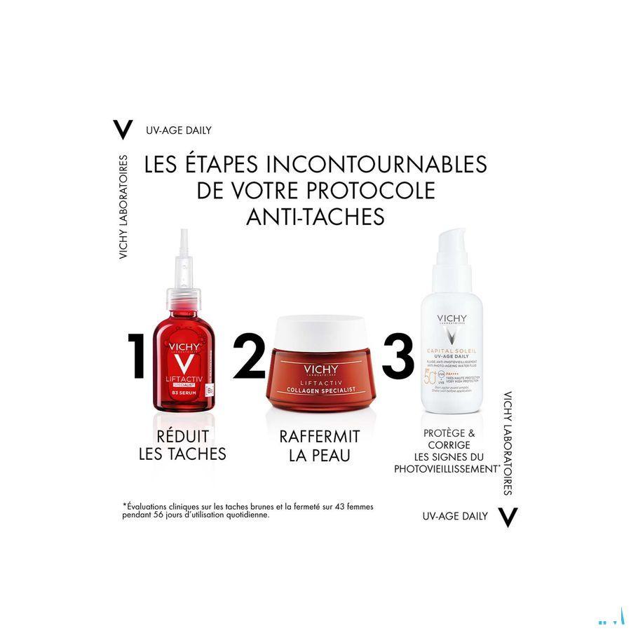 Vichy Cap Sol Uv-Age Tintee Light Ip50 + 40 ml  -  Vichy