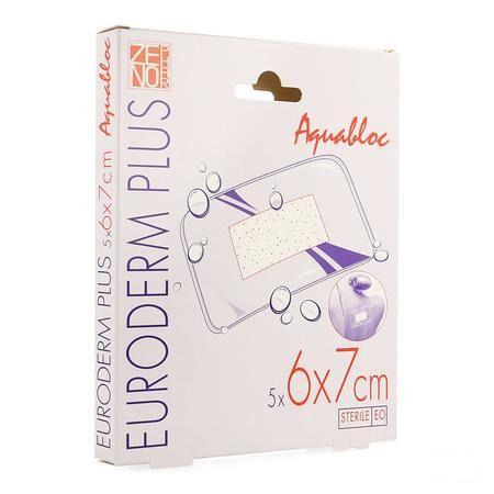Euroderm Plus 6x 7cm 5 Pleister Steriel Wtp  -  I.D. Phar