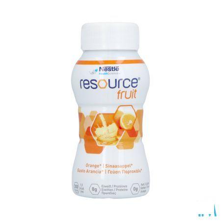 Resource Fruit Orange 4x200 ml 12415272  -  Nestle