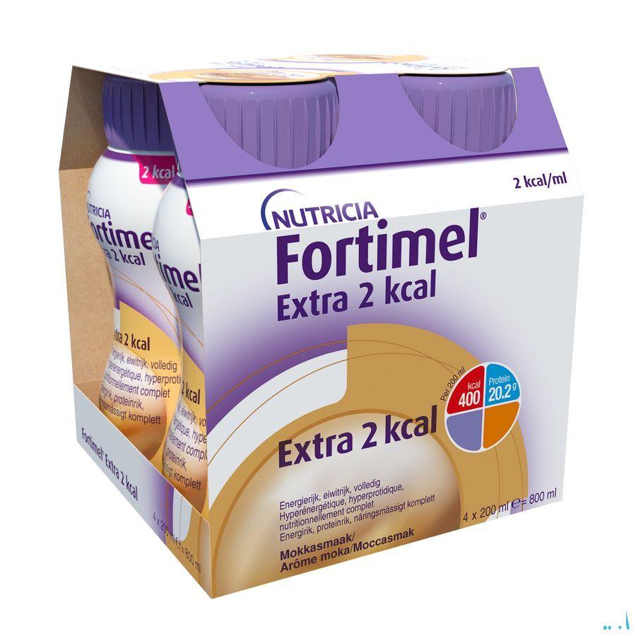 Fortimel Extra 2Kcal Moka 4X200 ml  -  Nutricia