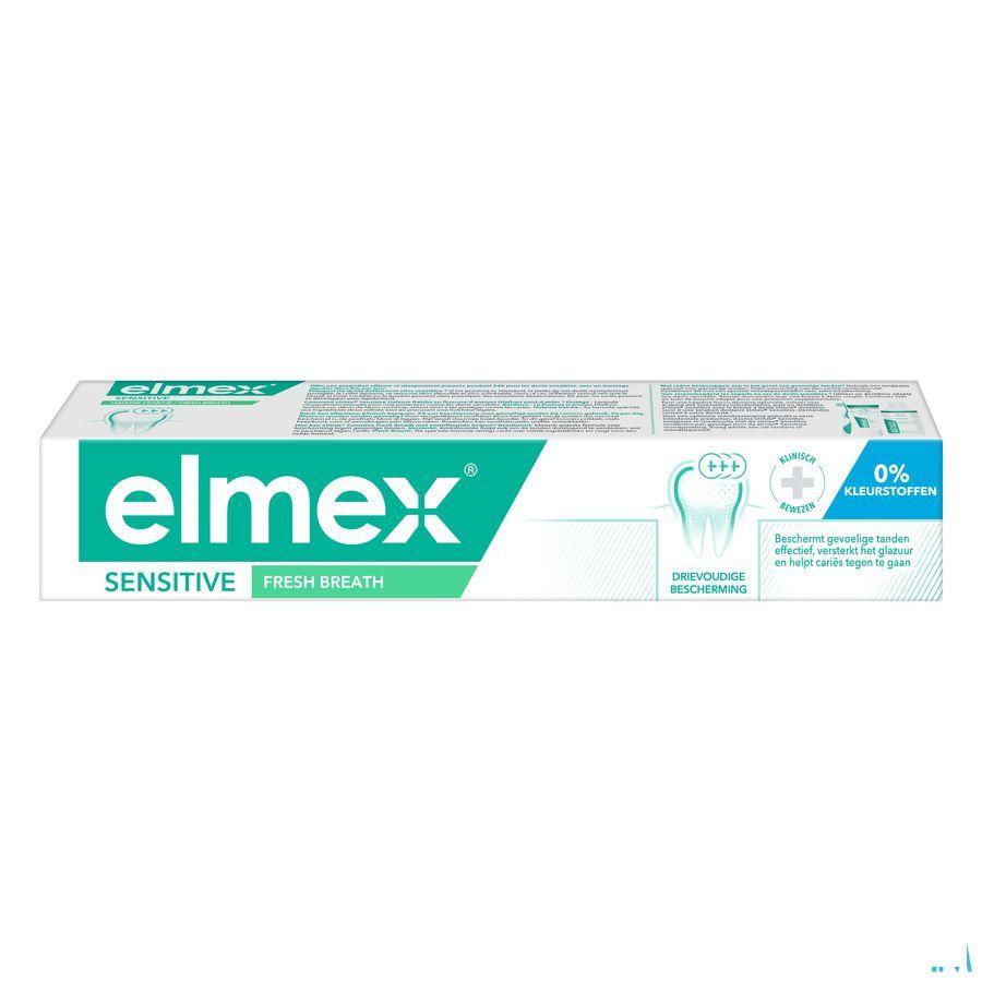 Elmex Sensitive Nett. Fraich. Dentifrice Tube 75 ml