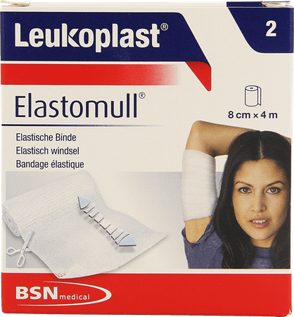 Elastomull 8cmx4m 2 Leukoplast