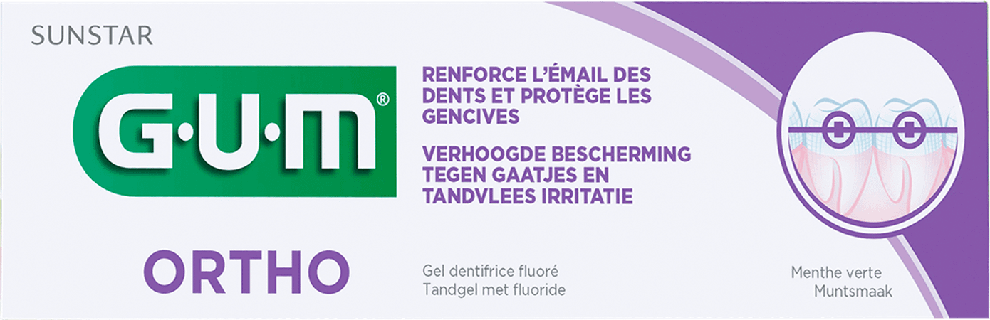 Gum Ortho Dentifrice Gel 75 ml 3080