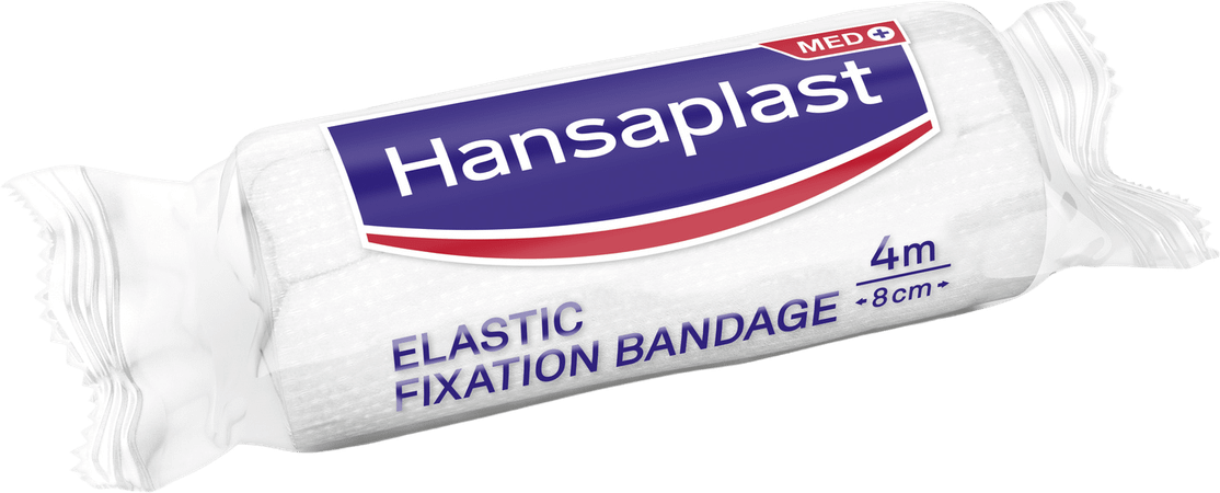 Hansaplast Elastic Gauze Bandage 4M x 8Cm