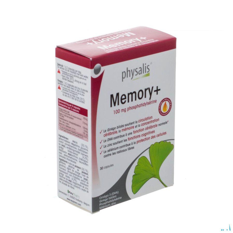 Physalis Memory + SoftCapsule 30  -  Keypharm
