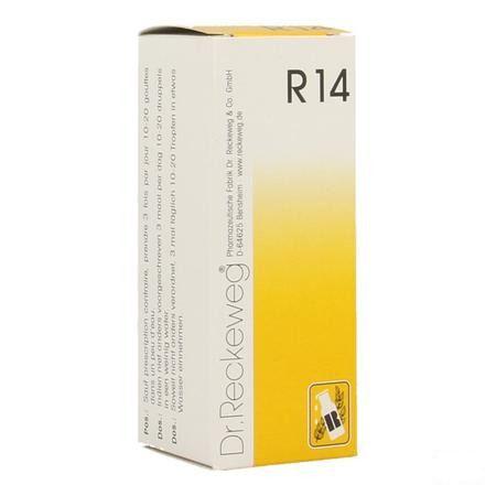 Reckeweg Dr. R14 Druppels 50 ml  -  Nut-Hom-Phyt