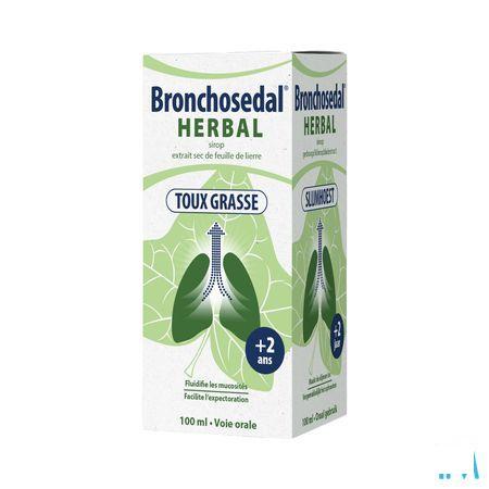 Bronchosedal Herbal Siroop Suikervrij 100 ml