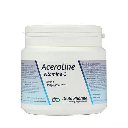 Aceroline 500 Kauwtabletten 180  -  Deba Pharma