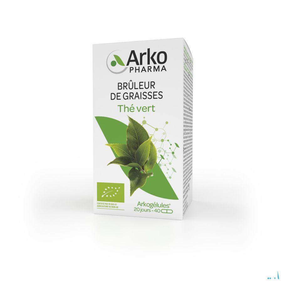 Arkocaps Groene Thee Bio Capsule 40  -  Arkopharma