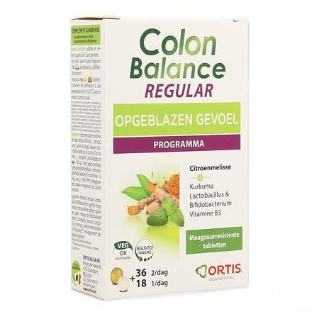Ortis Colon Balance Regular Comprimes 36  -  Ortis