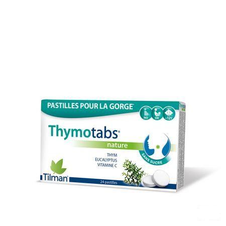 Thymo Tabletten Natuur Zuigtabl 24  -  Tilman