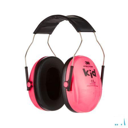 Peltor Hearing Protector Kid Neon Pink 1  -  3M