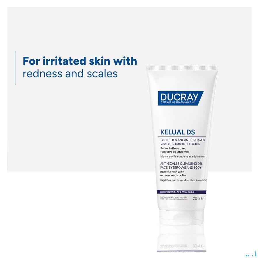 Ducray Kelual Ds gel Nettoyant A/Squam 200 ml