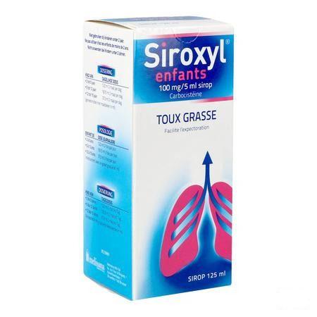 Siroxyl Sirop Enfants/kinderen 125 ml 100 mg/5 ml  -  Melisana