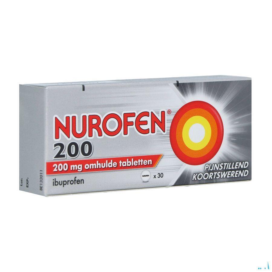 Nurofen Omhulde Tabletten 30 X 200 mg