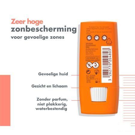 Avene Zon Ip50+ Stick Gevoelige Zones 8 ml  -  Avene