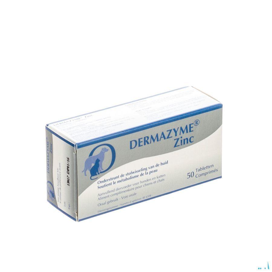 Dermazyme Zinc Chien Comprimes 50  -  Ecuphar