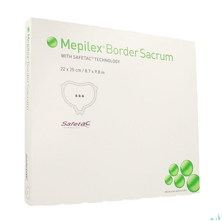 Mepilex Border Sacrum Ster 22,0x25,0 5 282450  -  Molnlycke Healthcare